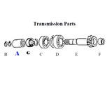 SFSC-4640 SPLINED COUPLER, TRANSMISSION