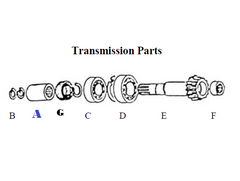 SFSC-2618 TRANSMISSION SPLINED COUPLER